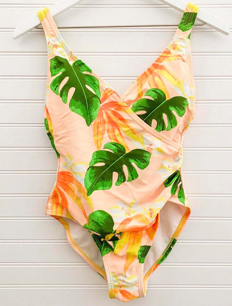 ruched bathing suit