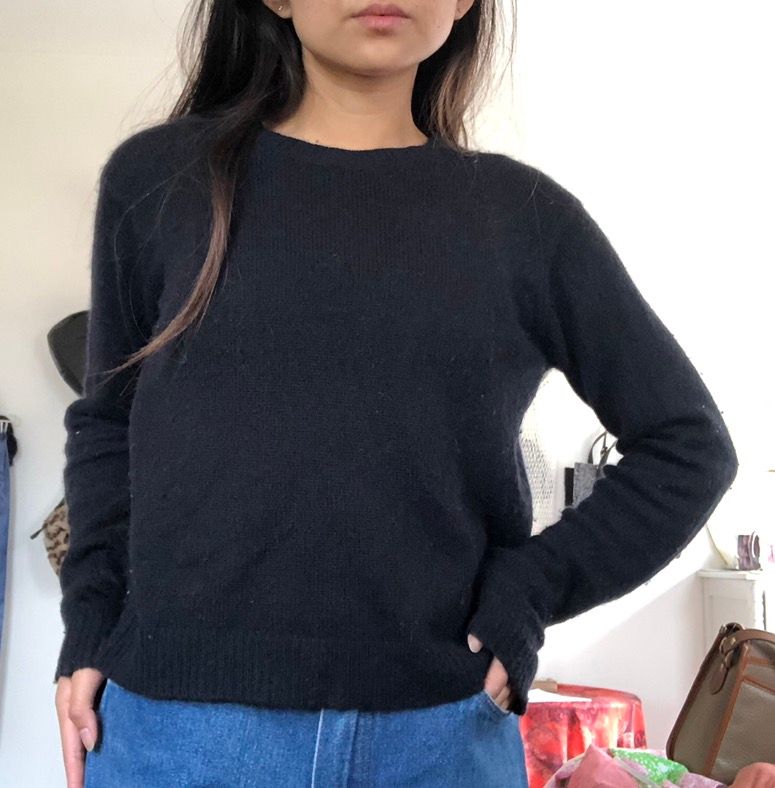 brandy melville navy cardigan