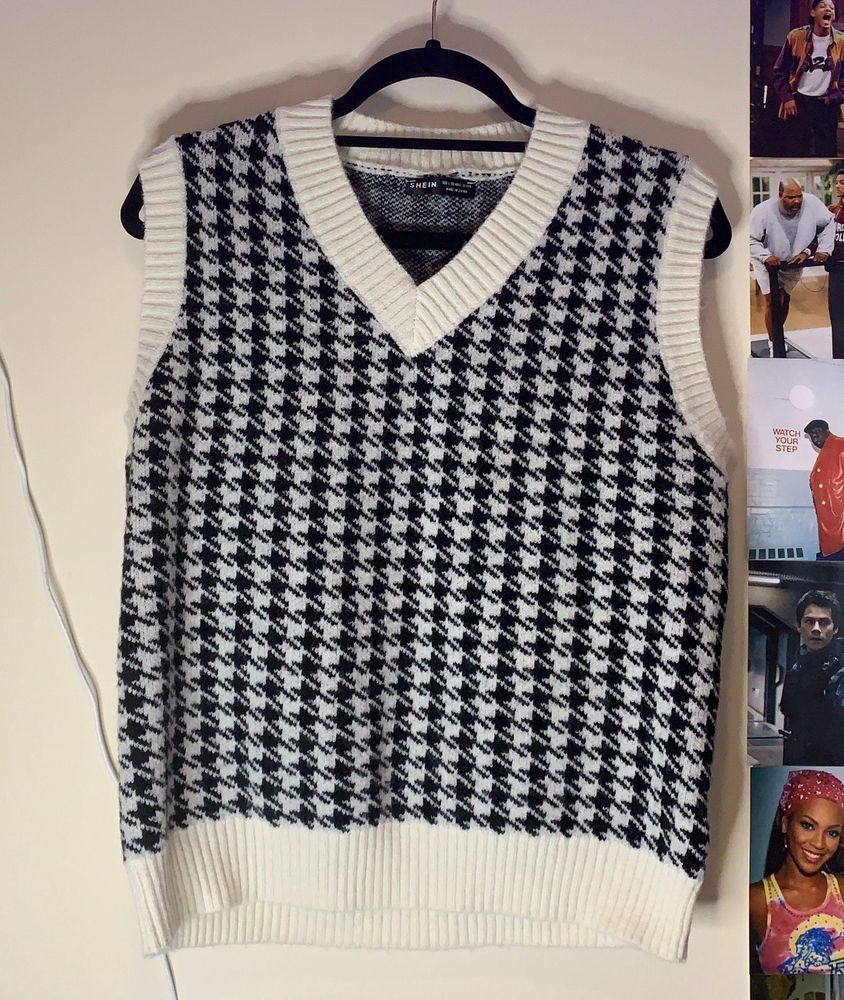 shein sweater vest