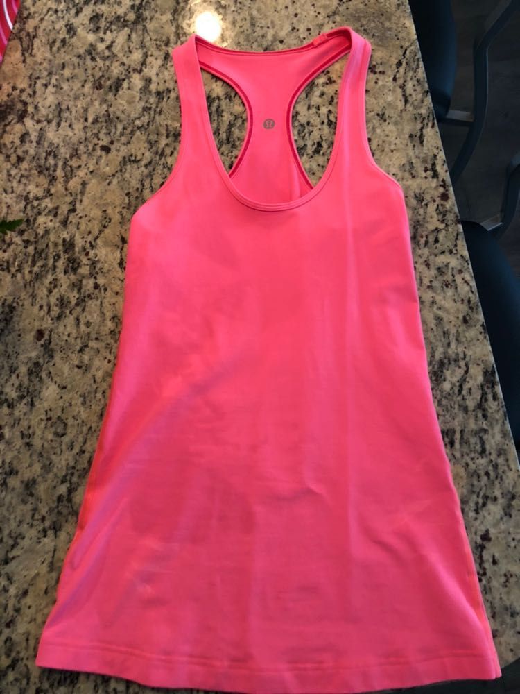 lululemon hot pink tank