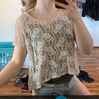 cute lace shirt