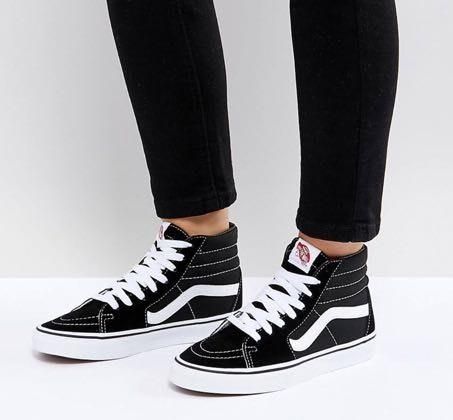 old skool high top sneakers