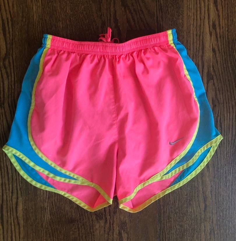 hot pink nike shorts