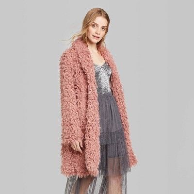 wild fable fuzzy jacket