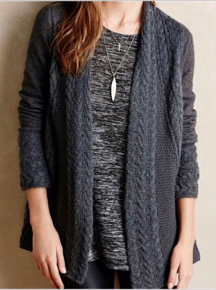 knotted cardigan