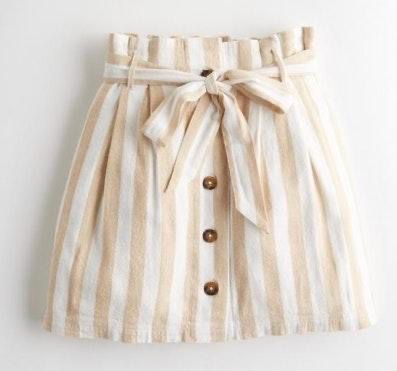 hollister paper bag skirt