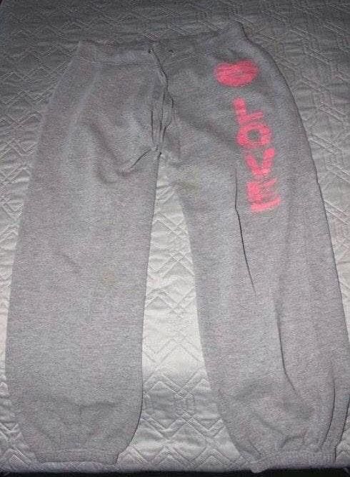 cute grey sweatpants