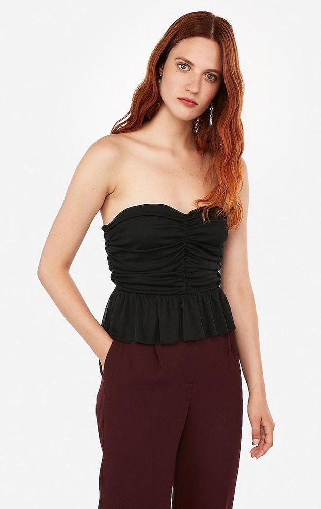 express strapless top