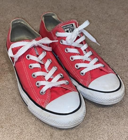 pink converse size 9