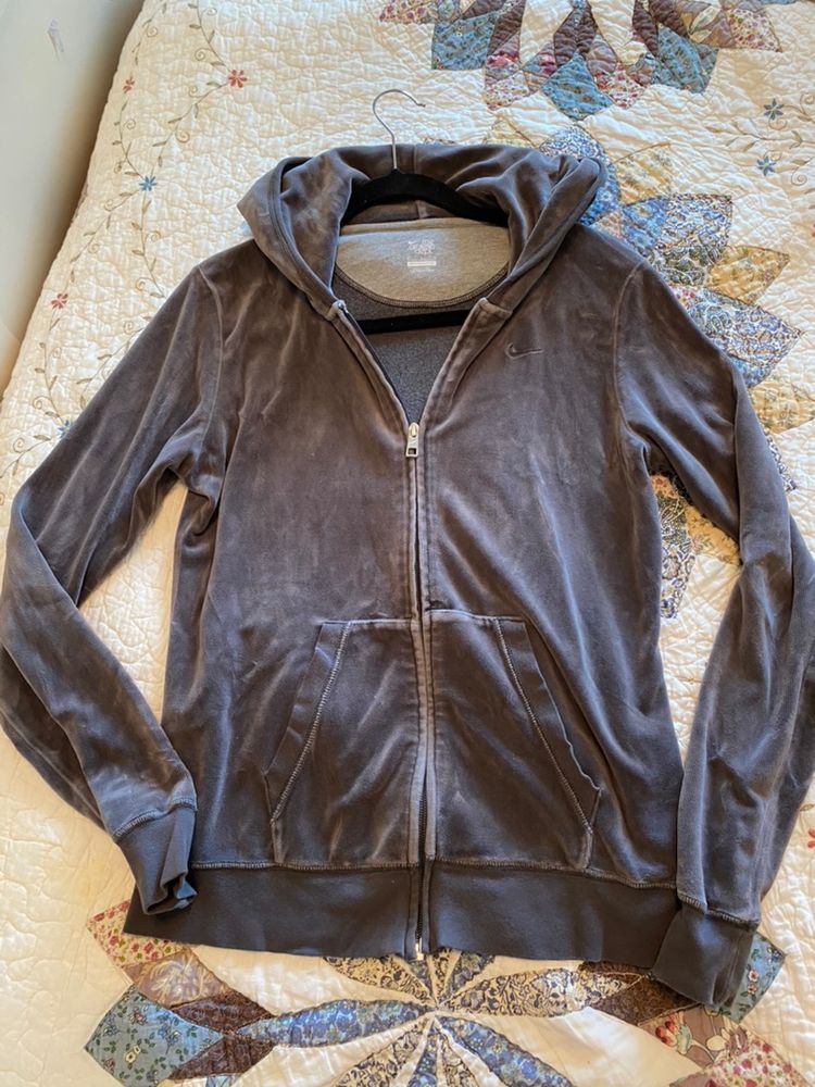 velvet nike sweater