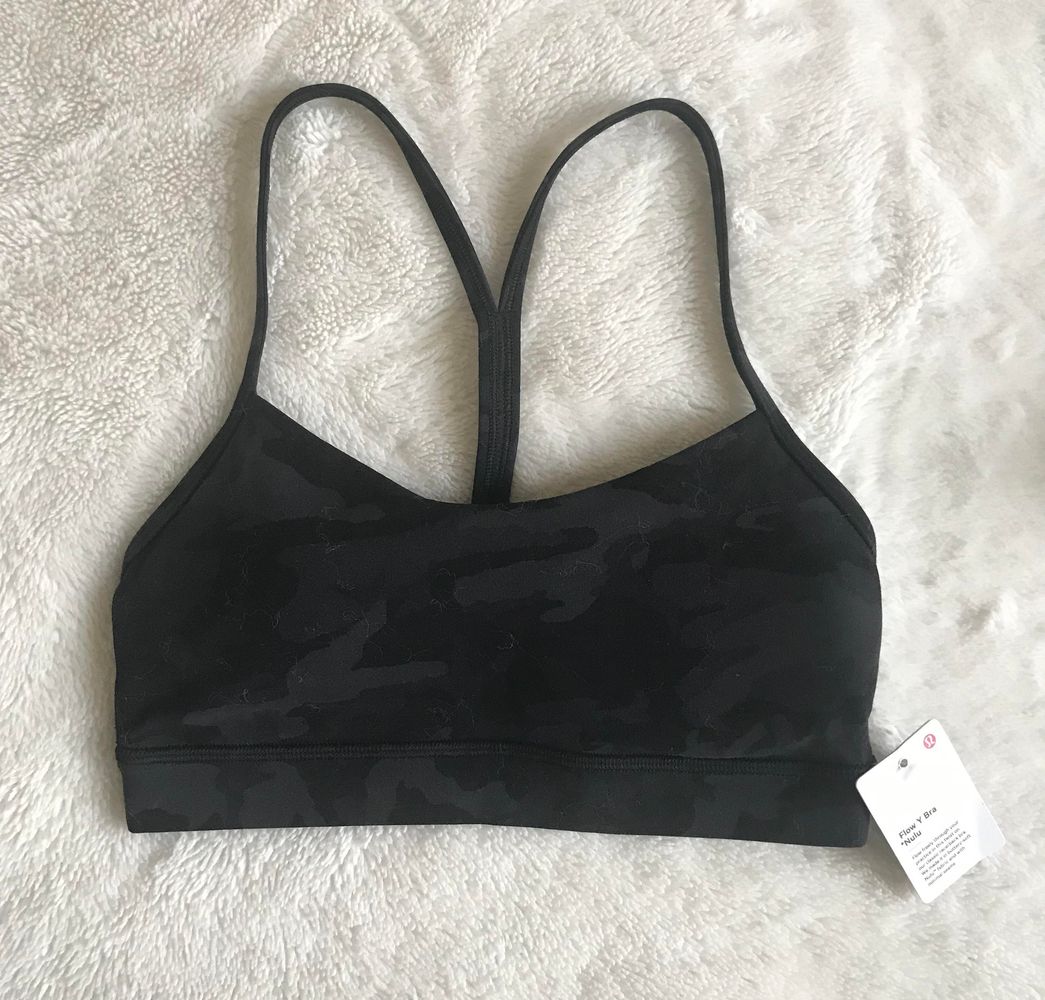 lululemon camo sports bra