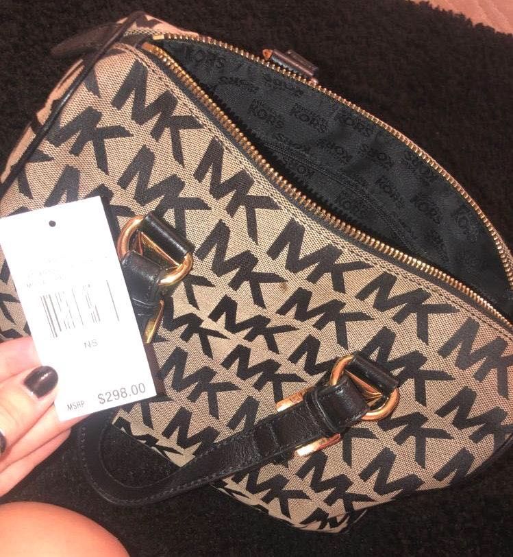 michael kors monogram purse