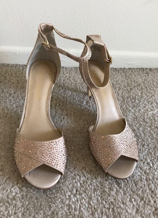 rose gold shoes dsw