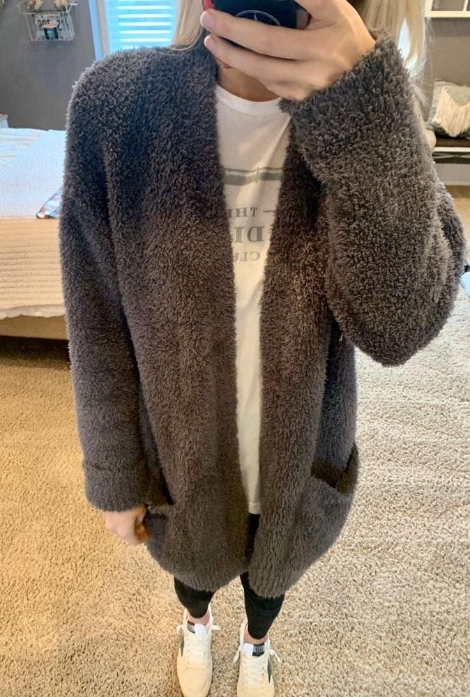 barefoot dreams cozychic so cal cardigan