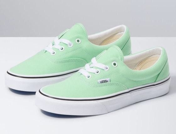 vans seafoam green shoes