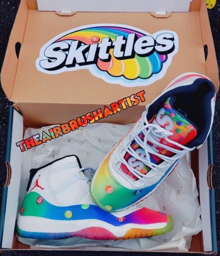 Jordan Shoes Skittles | Curtsy