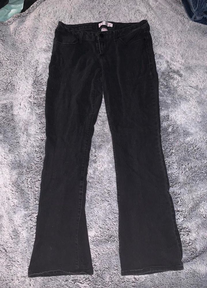 no boundaries black bootcut pants