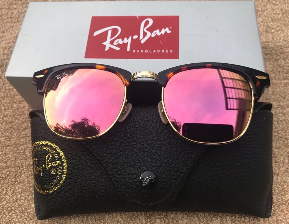 rose gold clubmaster sunglasses