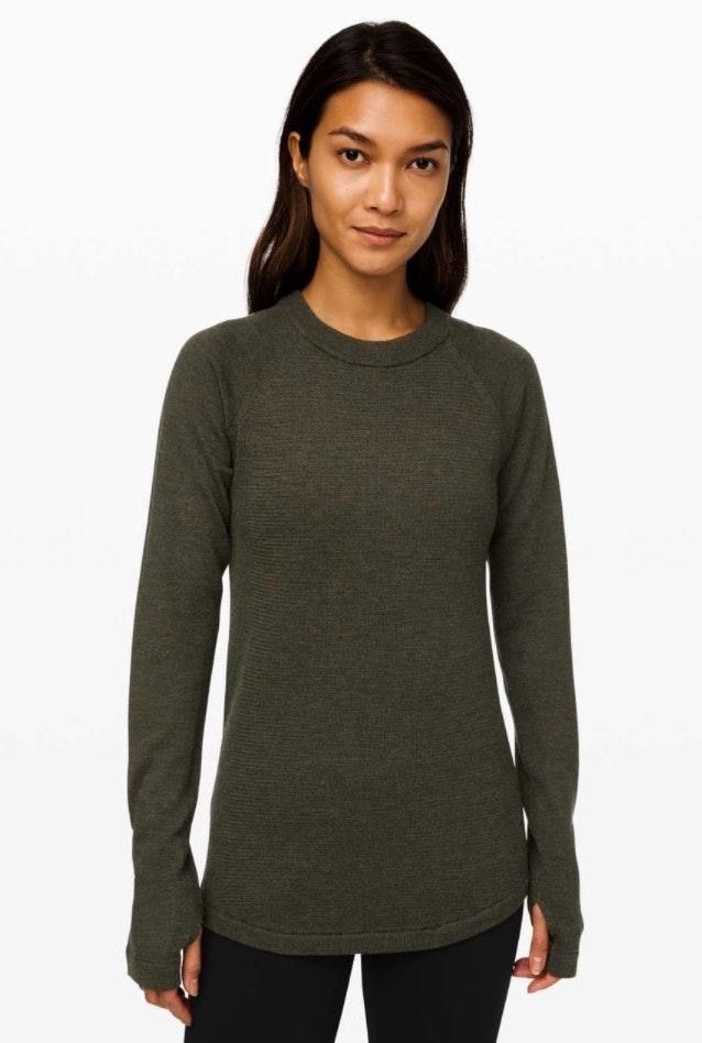 lululemon sit in lotus sweater