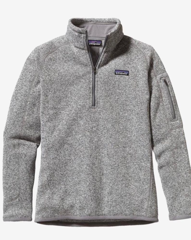 gray patagonia pullover