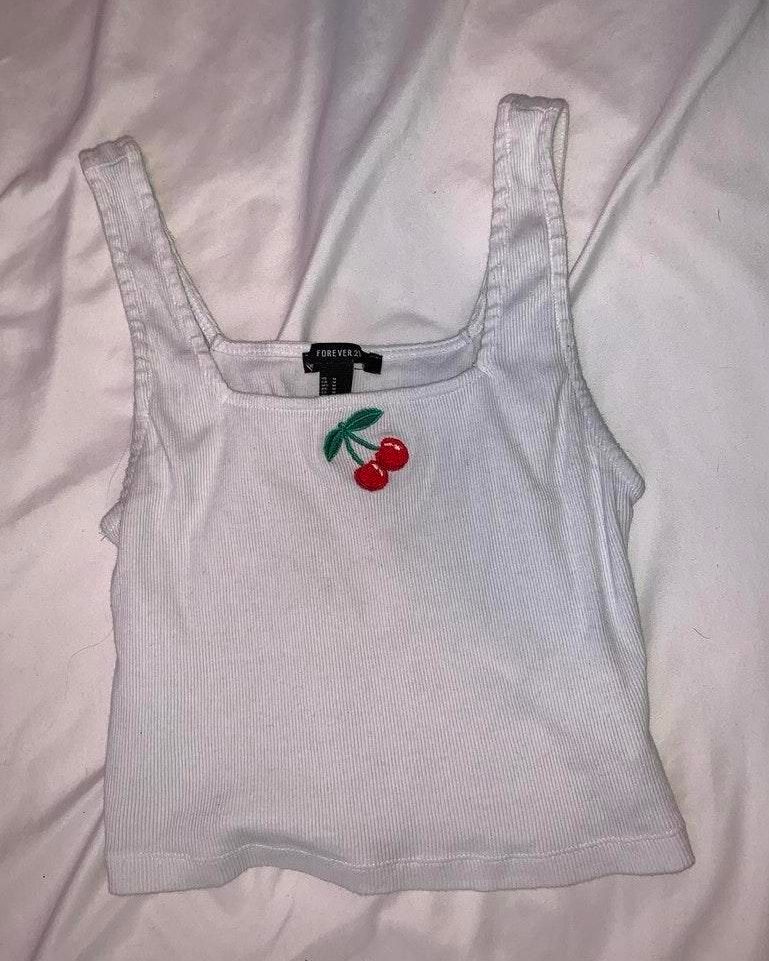 cherry tank top forever 21