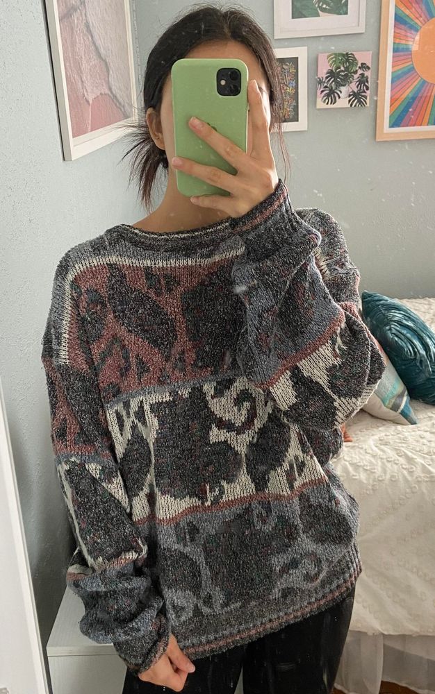 Bugle Boy Co Vintage Oversized Sweater Curtsy Bugle Boy Co Vintage Oversized Sweater Curtsy