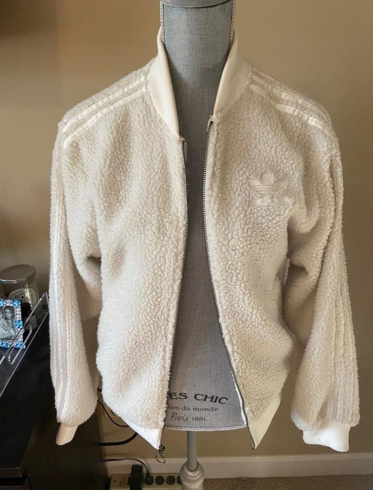 adidas fuzzy jacket