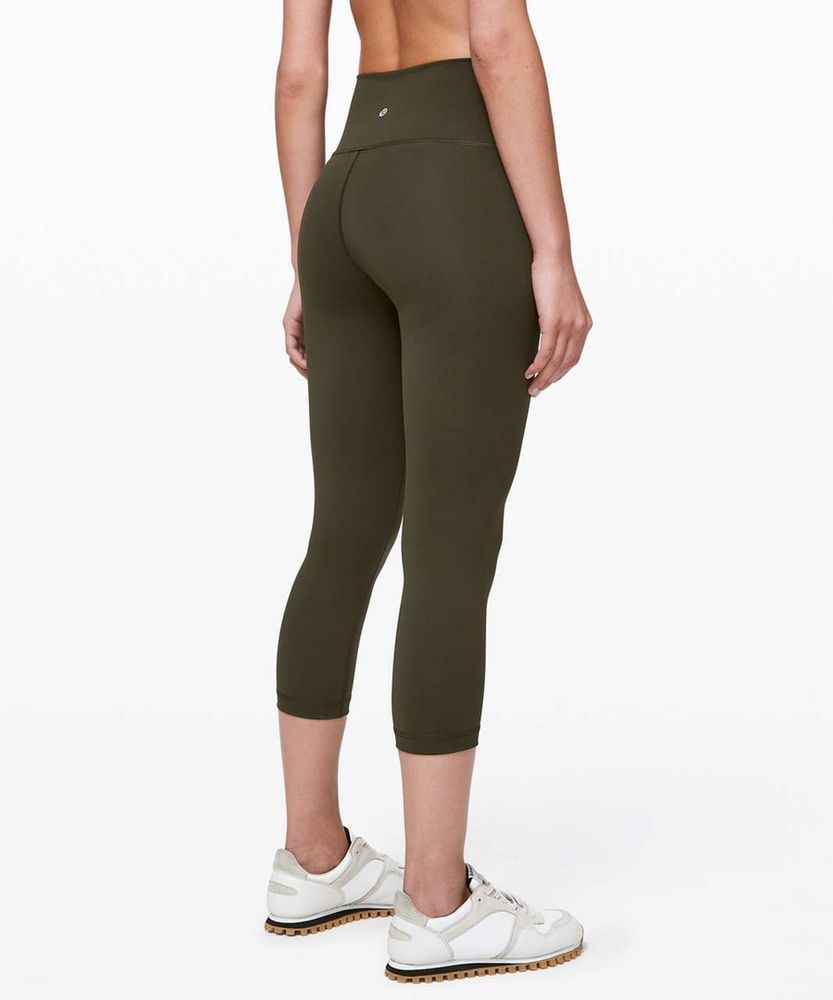 green leggings lululemon