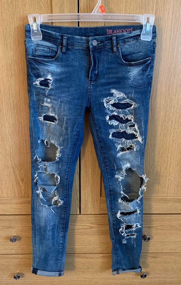 girls skinny ripped jeans