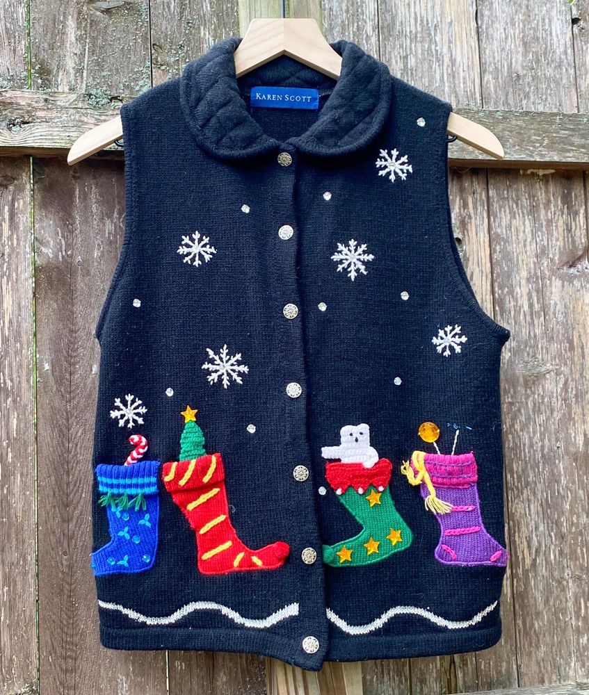 karen scott sweater vest