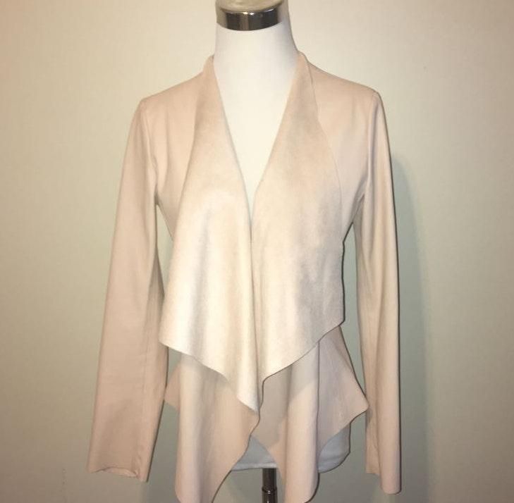 zara waterfall jacket