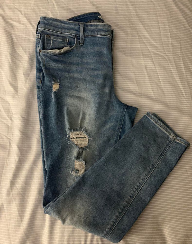 high waisted rockstar jeans
