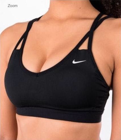 nike cross strap sports bra