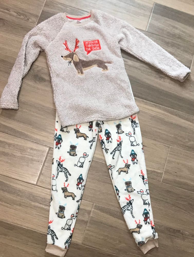 christmas dachshund pajamas