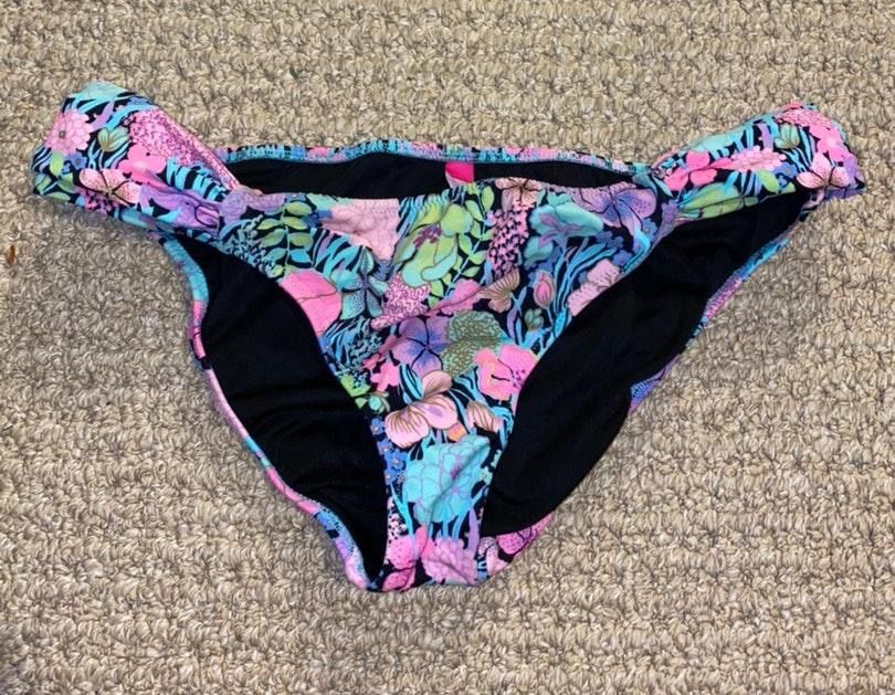 victoria secret black bikini bottoms
