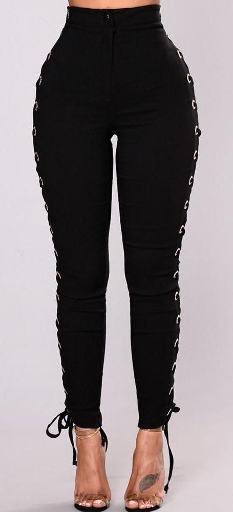 Fashion Nova Black Cut Out Jeans Curtsy