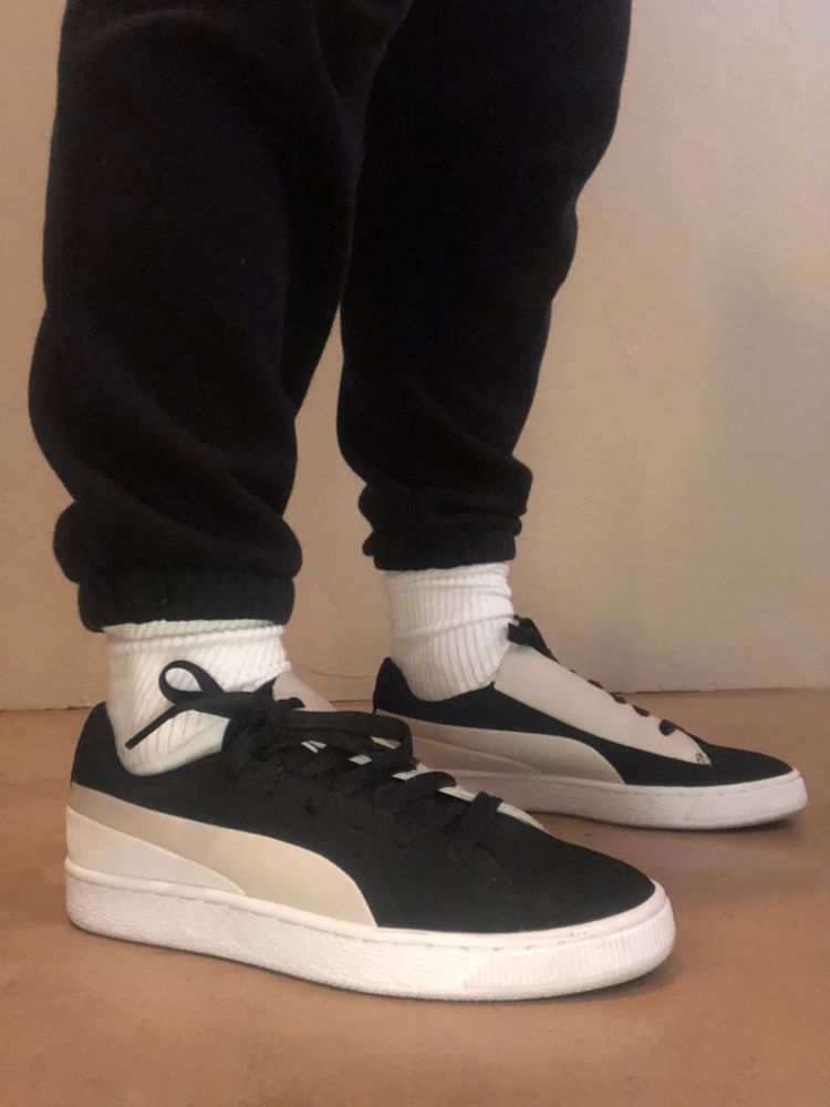 nude puma sneakers