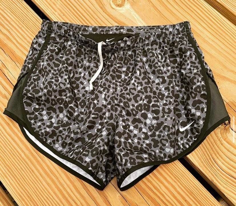 nike shorts animal print