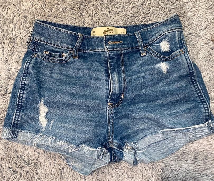 hollister short short high rise