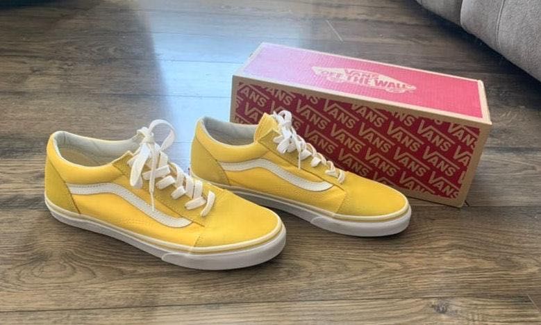 vans white gold