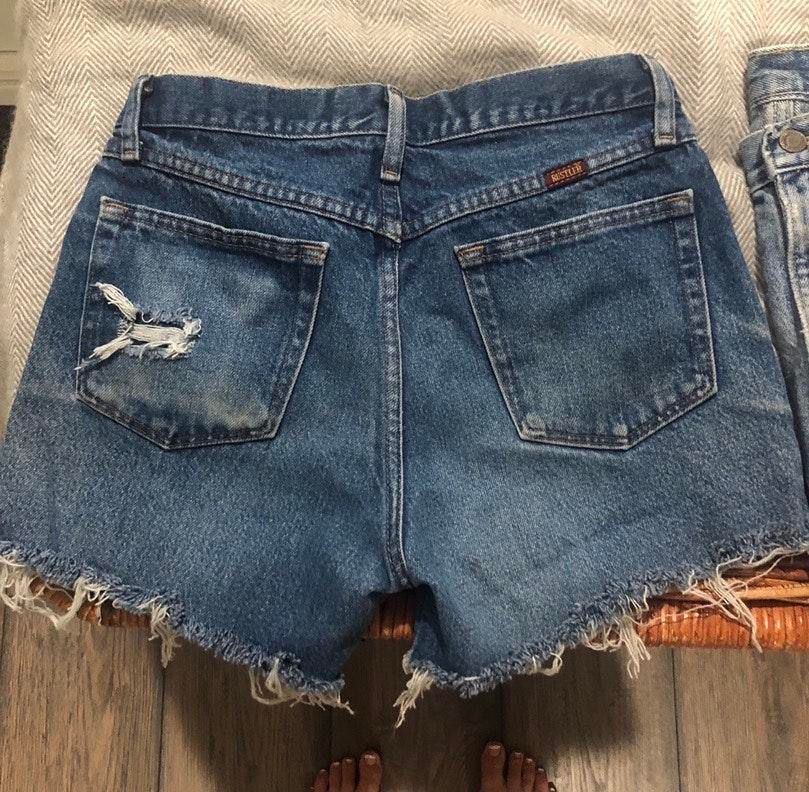 rustler jean shorts