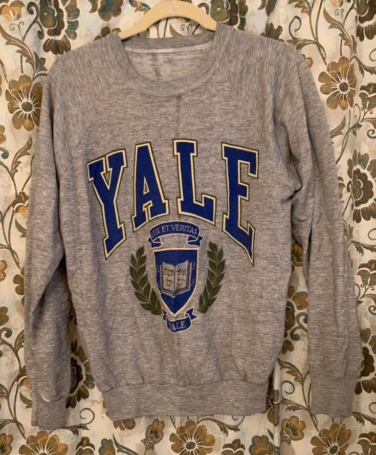 vintage yale sweater