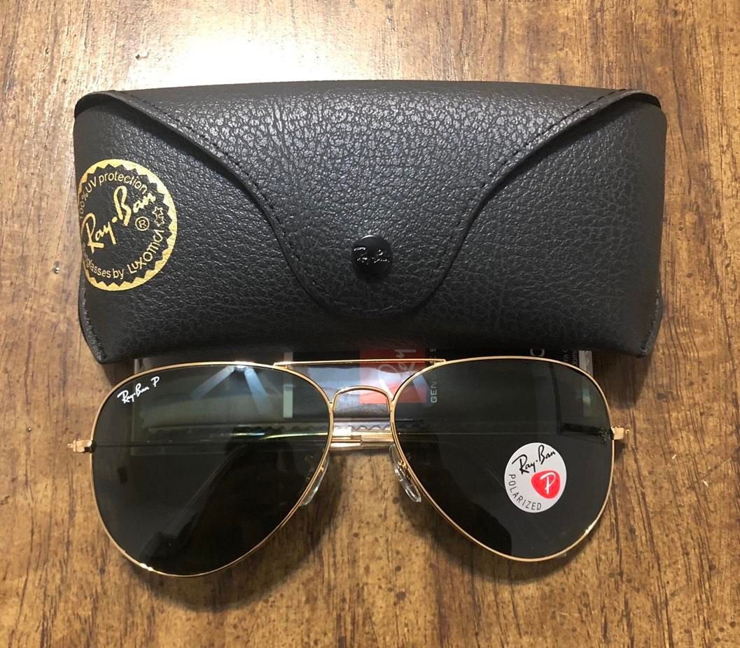 Ray Ban Aviator Polarized Rb3025 Curtsy