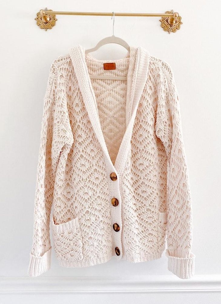 pol chenille cardigan