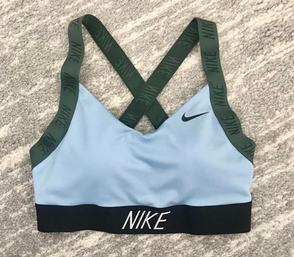nike pro criss cross sports bra