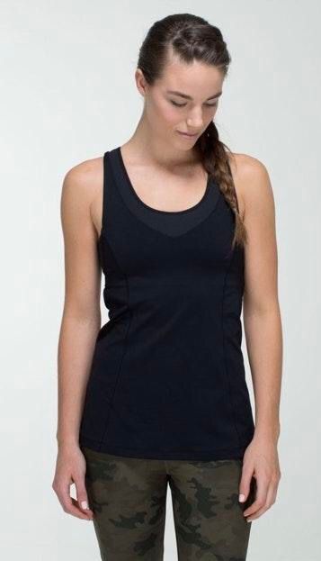 lululemon black tank