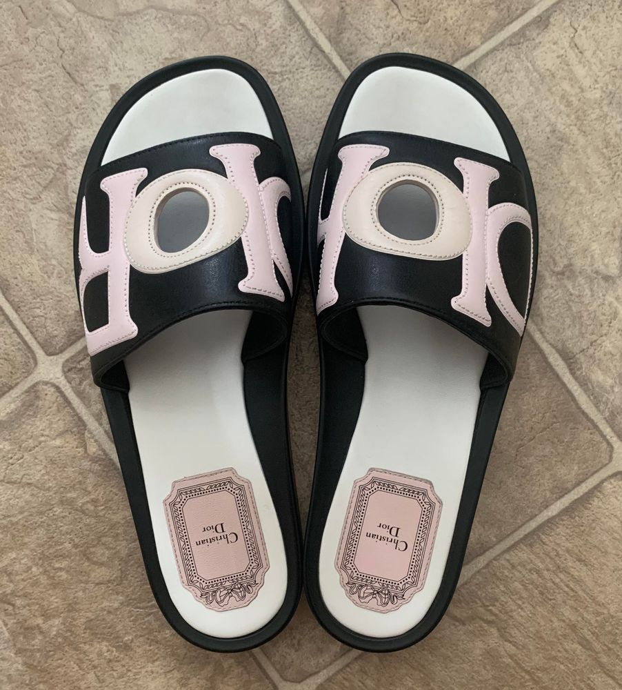 dior pool slides