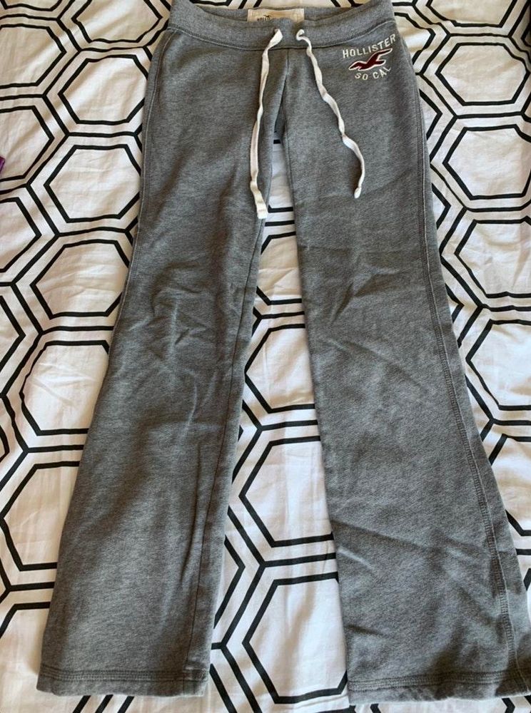 hollister wide leg sweatpants