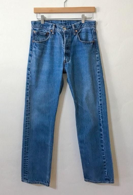 vintage 501 button fly jeans