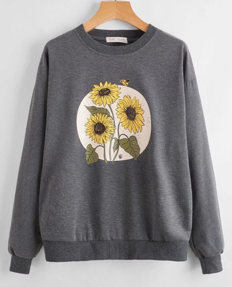 sunflower sweatshirt